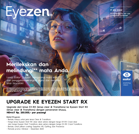 PROMO EYEZEN LENSA ESSILOR