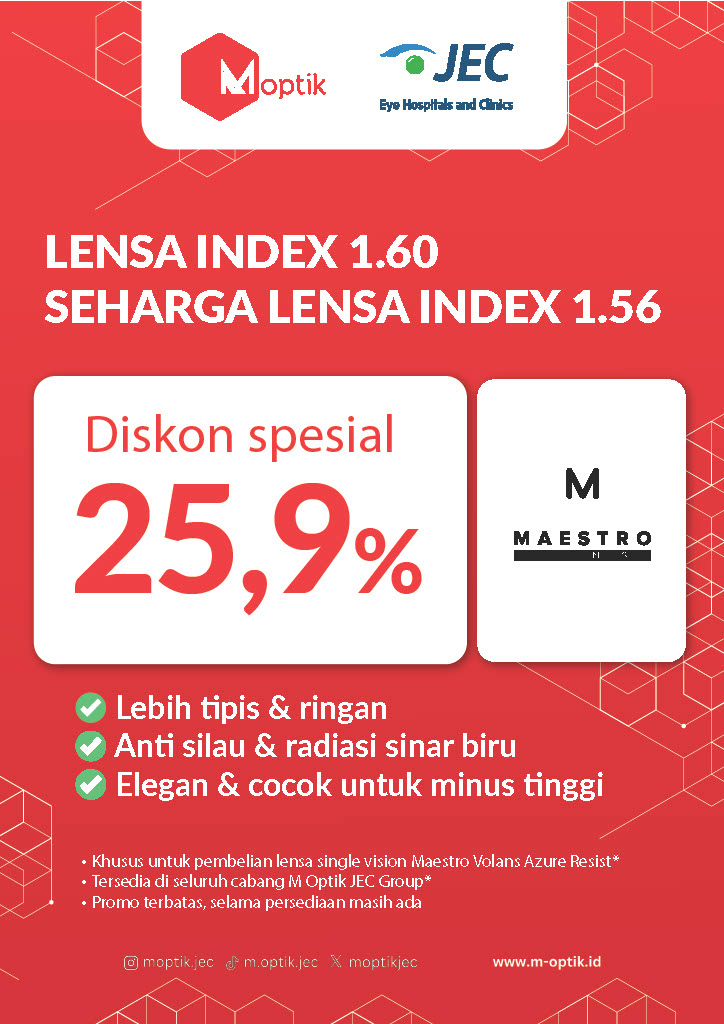 PROMO FREE UPGRADE LENSA MAESTRO